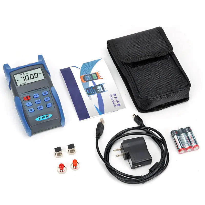 TFN FB-12 Optical Multi Meter with Light Source Portable Fiber Optic Tester
