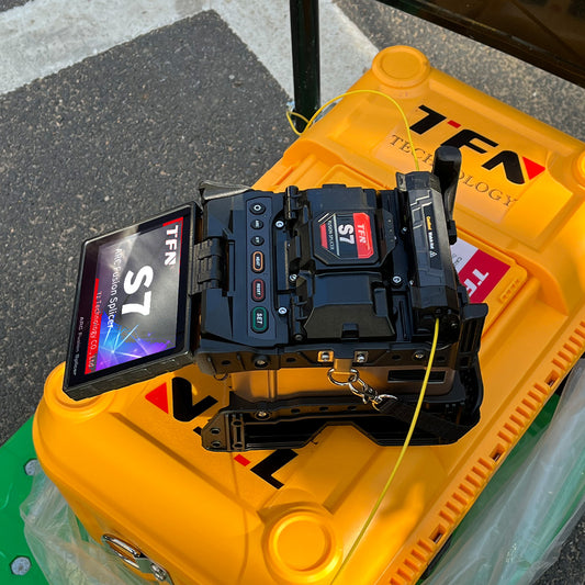 TFN S7 Fiber Optic Fusion Splicer with Six Motors